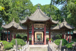 Kleiner Tempel in China